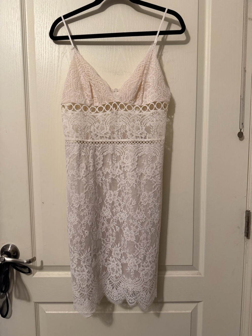 Victoria's Secret Ivory Lace Slip